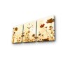 WALLXPERT Dekorativni zidni sat od platna (3 komada) 3P3040CS 55 - slika 4