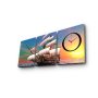 WALLXPERT Dekorativni zidni sat od platna (3 komada) 3P3040CS 71 - slika 2