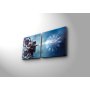 WALLXPERT Dekorativni zidni sat od platna (2 komada) 2P2828CS 8 - slika 3