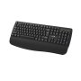 GENIUS KB-7123 Wireless USB YU wireless crna tastatura - slika 1