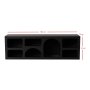 HANAH HOME Smostojeca komoda Ferlis Black - slika 5