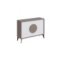 HANAH HOME Samostojeća komoda Gora 110 Light Mocha White - slika 3