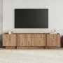 HANAH HOME Polica za TV Lowen Atlantic Pine Anthracite - slika 2