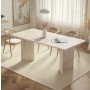 HANAH HOME Trpezarijski sto Linza Travertine - slika 1
