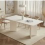 HANAH HOME Trpezarijski sto Linza Wood White - slika 1
