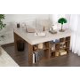 HANAH HOME Radni sto Vesper Cashmere Walnut - slika 1