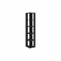HANAH HOME Polica za knjige Nati Corner Black Wood - slika 3