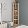 HANAH HOME Polica za knjige Nati Corner Sapphire hrast - slika 1