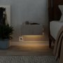 HANAH HOME Noćni stočić Onda LED Sandstone Travertine - slika 3