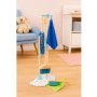ECO TOYS Drveni set za ciscenje za decu -metla, mop i djubrovnik, 7 delova - slika 2