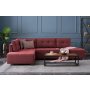 Atelier del Sofa Ugaona garnitura Manama Corner Sofa Bed Left Claret Red OUTLET - slika 1