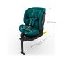 KINDERKRAFT KINDERKRAFT AUTO SEDISTE I-360 2 PLUS i size 40-150cm GREEN - slika 4