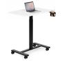 ModernHome Mobilni podesivi sto za laptop sa podešavanjem visine White - slika 1