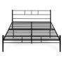 ModernHome Krevet sa metalnim ramom 140x200 cm sa podnicom Black Frame (DNYSF165A) - slika 3