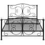 ModernHome Krevet sa metalnim ramom 160x200 cm sa podnicom Black Frame with Crystal (DNYSF333B) - slika 4