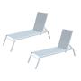 ZenGarden Baštenska ležaljka Malibu TT 710027-2 komada - slika 1