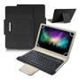 3G Futrola sa Bluetooth Tastaturom Leather za Tablet 10'' Univerzalna crna - slika 1