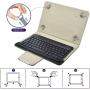 3G Futrola sa Bluetooth Tastaturom Leather za Tablet 10'' Univerzalna crna - slika 4