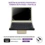 3G Futrola sa Bluetooth Tastaturom Leather za Tablet 10'' Univerzalna crna - slika 2