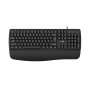 GENIUS KB-123 USB US crna zicana tastatura - slika 1