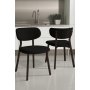 HANAH HOME Set stolica (6 delova) Toldy Black Brown - slika 2