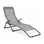 PROGARDEN Baštenska ležaljka svetlo siva - slika 1
