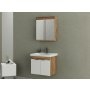 HANAH HOME Set kupatilskog nameštaja (2 komada) Carıno 80 Pine Matte White - slika 3