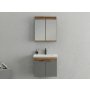 HANAH HOME Set kupatilskog nameštaja (2 komada) Carıno 65 Pine Matte Grey - slika 2