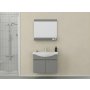 HANAH HOME Set kupatilskog nameštaja (2 komada) Mare 80 Matte Grey - slika 2