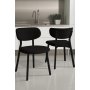 HANAH HOME Set stolica (4 dela) Toldy Black - slika 2