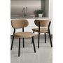 HANAH HOME Set stolica (4 dela) Toldy Cappuccino Black - slika 2