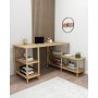 HANAH HOME Radni sto u boji hrasta Legno - slika 1