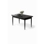 HANAH HOME Trpezarijski sto Asfel Black Marble Black - slika 1