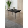 HANAH HOME Trpezarijski sto Asfel Black Marble Black - slika 2