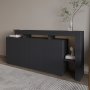 HANAH HOME Komoda Beliz Anthracite - slika 5