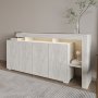 HANAH HOME Komoda Beliz Travertine - slika 1