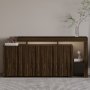 HANAH HOME Komoda Beliz Walnut - slika 2
