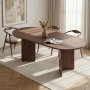HANAH HOME Rasklopivi trpezarijski sto Sorell Milano Walnut - slika 1