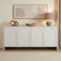 HANAH HOME Komoda Arlen White - slika 1