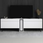 HANAH HOME TV Polica Nova White - slika 2