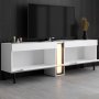 HANAH HOME TV Polica Nova White - slika 3