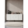 HANAH HOME Komoda Ferro 150 White - slika 3
