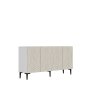 HANAH HOME Komoda Ferro 150 White Travertine - slika 4