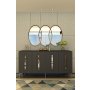 HANAH HOME Komoda Rany 150 Anthracite Silver - slika 2