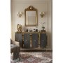 HANAH HOME Komoda Pega 120 Anthracite Gold - slika 3
