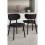 HANAH HOME Set stolica (2 dela) Toldy Anthracite Brown - slika 2