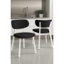 HANAH HOME Set stolica (2 dela) Toldy Anthracite White - slika 1