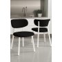 HANAH HOME Set stolica (2 dela) Toldy Black White - slika 2