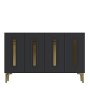 HANAH HOME Komoda Rany 120 Anthracite Gold - slika 4