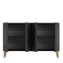 HANAH HOME Komoda Rany 120 Anthracite Gold - slika 5